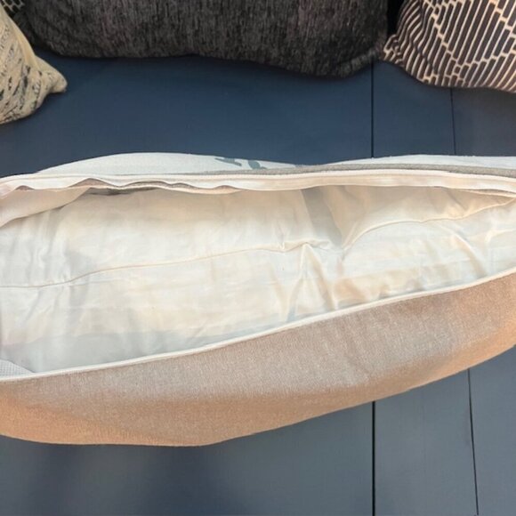 Feather Down Provincetown Home Anchor Pillow - Picture 4 of 6